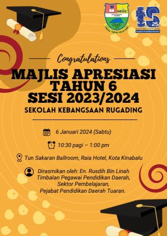 BUKU PROGRAM MAJLIS APRESIASI TAHUN 6 SESI 20232024 MOLLYNE BINTI