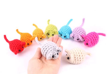 No Sew Scrap Mouse Amigurumi Free Crochet Pattern Stringydingding