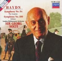 Symphonies N94 Surprise Et N100 Militaire Franz Joseph Haydn