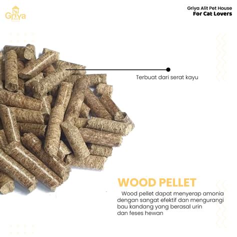 Jual Alas Kandang Hewan Peliharaan Wood Pellet G Pelet Kayu