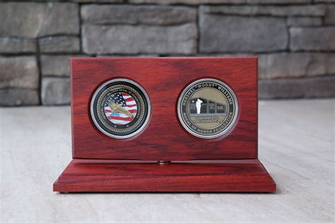 Rotating Coin Displays Coins Challenge Coin Displays Custom