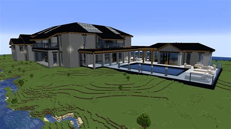 Giant Billionaire Mansion By Razzleberries Minecraft Marketplace Map