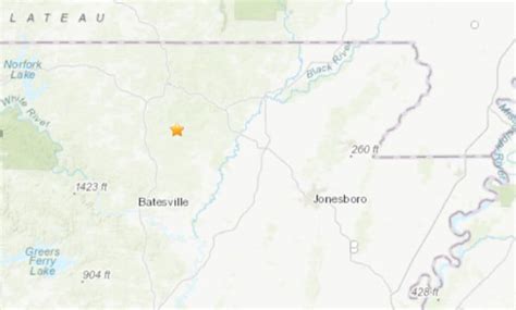 Earthquake recorded in Northeast Arkansas