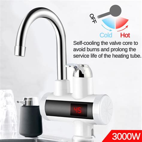 Buy Atwfs Electric Kitchen Water Tap Heater Cold Heating Faucet