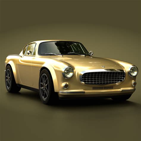 Volvo P Restomod Pl Free Modern Cars Models Blenderkit