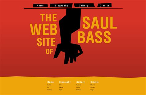 Saul Bass Biography