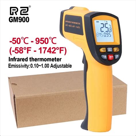 Business Industrial IR Digital LCD Infrared Thermometer Industrial