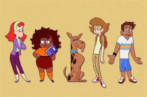 Jessdrawz I Redesigned The Mystery Gang For Fun ” New Scooby Doo