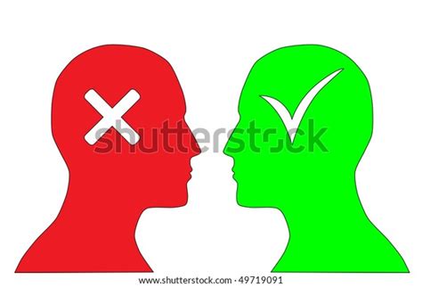 Yes No Symbols Stock Vector (Royalty Free) 49719091