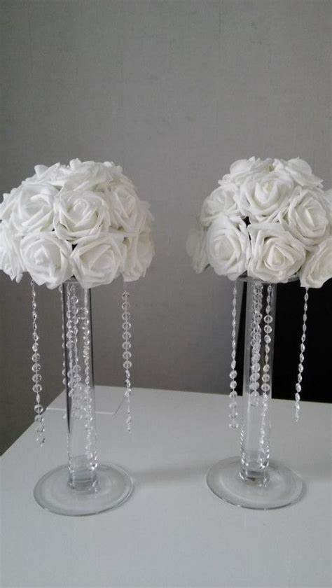 Stunning Diy Dollar Store Wedding Centerpieces Tall Wedding