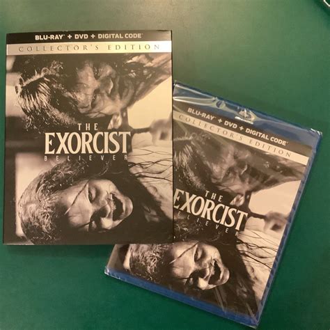 THE EXORCIST BELIEVER Blu Ray DVD Digital 2023 W Slipcover