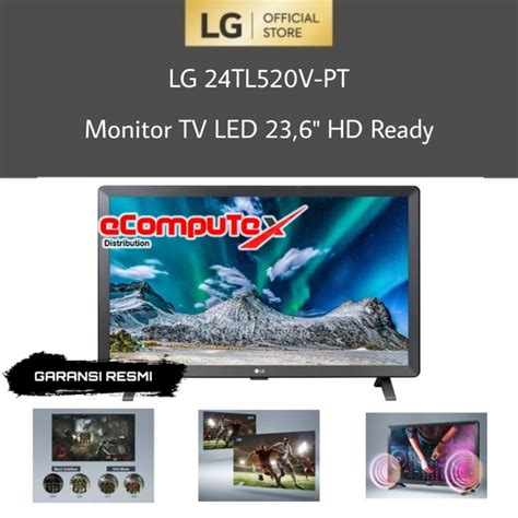 Jual MONITOR LG LED TV 24 INCH 24TL520 24TL520V PT IPS USB HDMI