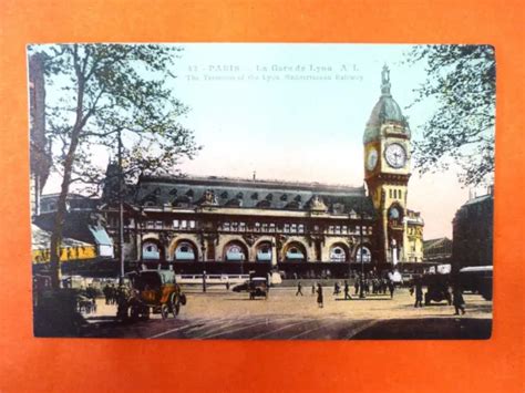 CPA PARIS La Gare De Lyon EUR 1 00 PicClick FR