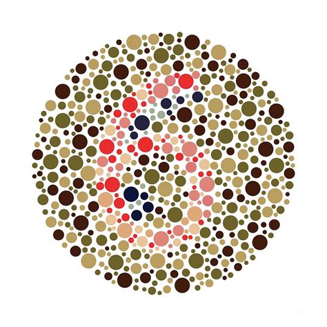 Colour Blindness Test Chart Photograph By Chongqing Tumi Technology Ltdscience Photo Library