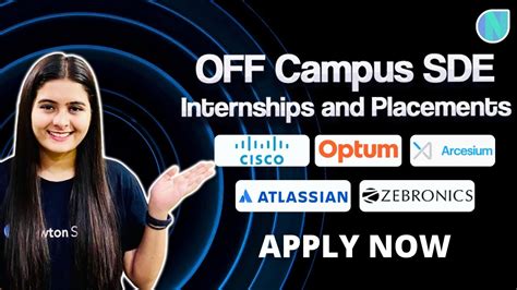 Off Campus Sde Internships And Placements 2022 2023 2024 Batch Off Campus Hiring Youtube