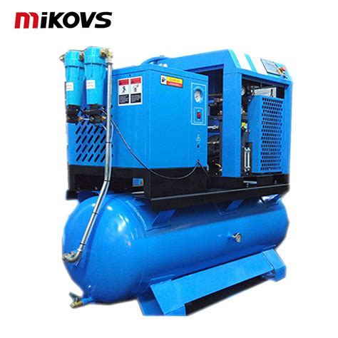 11kw 15HP Integrated All In One Combined Screw Air Compressor With Air