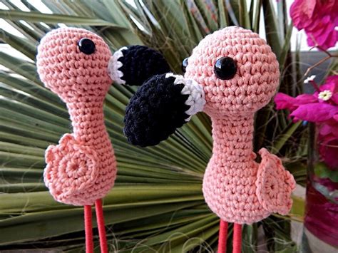 Pink Flamingos 🌸 Artandcrochet By Natalia Flamingo Art Flamingo Craft