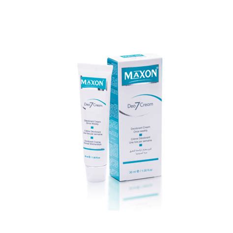 Maxon Deo 7 Cream 30ml Vivapharmacy