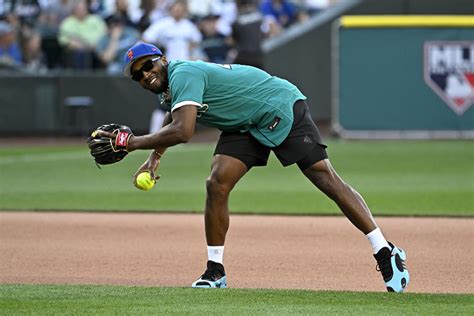 Donovan Mitchell Debuts His New Signature Adidas Shoe At The Mlb