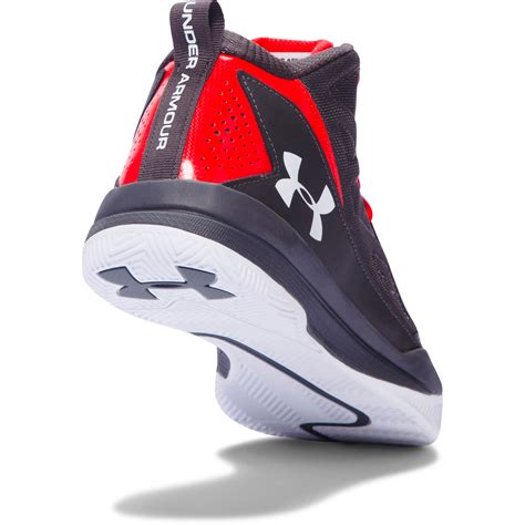 Under Armour Mens Ua Jet Mid Basketball Shoes For Men Lyst