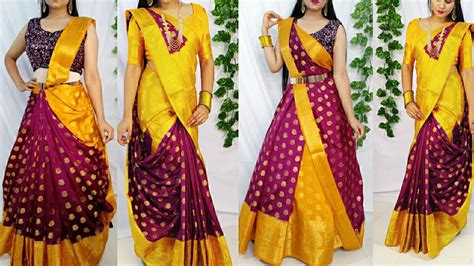 Wedding Saree Wearing Styles Saree Draping Styles In More Attractive To