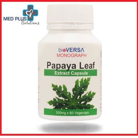 Bioversa Papaya Leaf Extract Mg S Exp Lazada