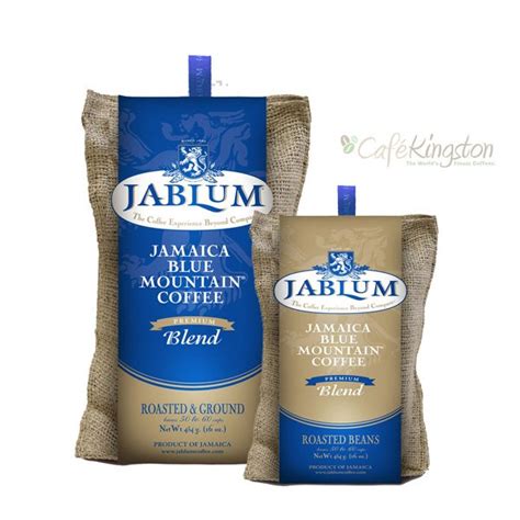 Jablum Blue Mountain Blend Blue Mountain Coffee Cafekingston Jamaica