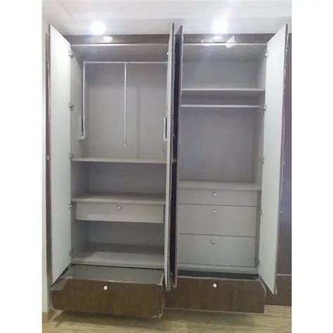 Hinged Shelves Wooden Wardrobe For Home At Rs Square Feet In