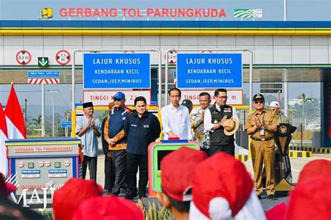 Resmikan Tol Ciawi Sukabumi Presiden Dulu Jakarta Ke Sukabumi Butuh