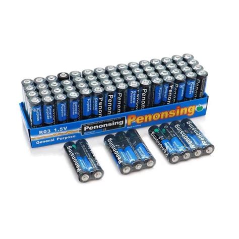 Jual Baterai Batrai Battery Kecil A3 AAA Dan A2 AA SNI 60pcs Original