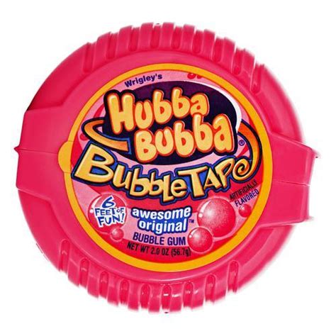 Hubba Bubba Bubble Gum Tape Originals 3 Units Gums And Breath Mints