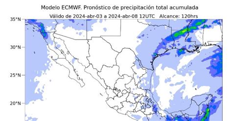 Clima Frente Frío 44 ingresa a México en qué estados lloverá hoy 4