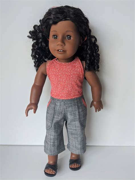 Cassandra Tm 85 In A Reversible Halter Top Agpastime American Girl