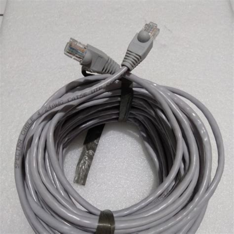 Jual Kabel Lan Rj Utp Cat E Siap Pakai Shopee Indonesia