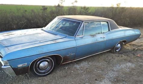 1 800 OBO 1968 Chevrolet Impala Custom Coupe Barn Finds