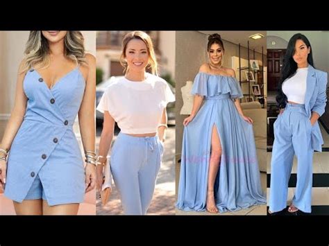 Descubre C Mo Combinar Un Vestido Azul Cielo De Forma Elegante Y Nica