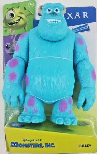 Disney Pixar Sulley Figure Monsters Inc Toys Pixar Movie Posable New