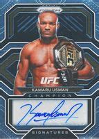 Kamaru Usman Prizm Ufc Cs Kus Champion Signatures Bgs Price