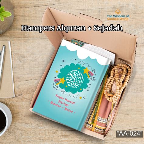 Jual Hampers Sajadah Premium Al Quran Dan Tasbih Alquran Wedding Mahar