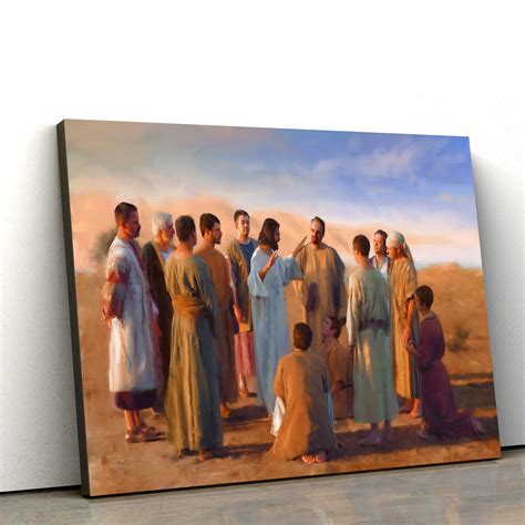 Jesus Disciples - Jesus Canvas Wall Art - Christian Wall Art – Ciaocustom