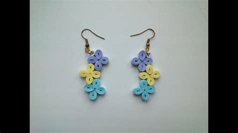 Quilling Earrings Tutorial How To Make Simple Quilling Earrings