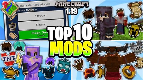 😱top 10 Mejores Modsaddons Survival Para Minecraft Pe 119 Addons Para Minecraft Pe 119