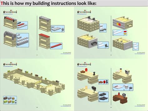 LEGO Instructions Manual for Modular Residence House - Original CUSTOM ...