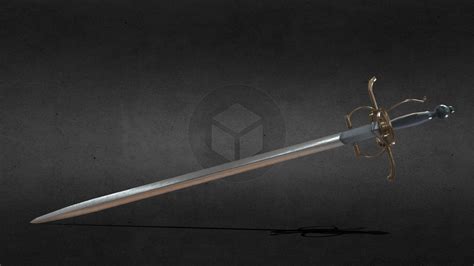 Rapier Sword 3d Model By Mponcee 40dc67b Sketchfab