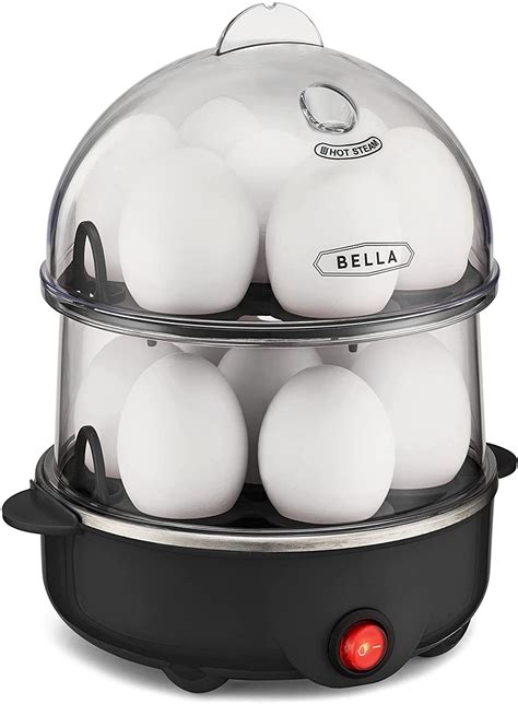 Bella Rapid Electric Egg Cooker And Omelet Maker With Auto Shut Off For Easy To