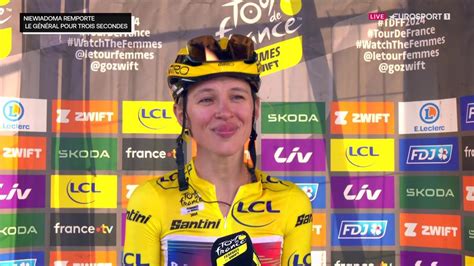 Tour De France Femmes Katarzyna Niewiadoma Remporte Le G N Ral Pour