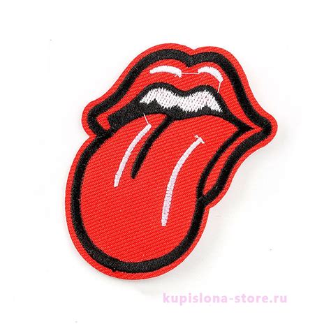 Купить Нашивка Rolling Stones в Москве по низким ценам Доставка по России Купи слона