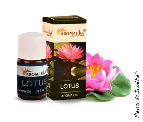 Huile Parfumée Aromatika Lotus Pierres de Lumiere