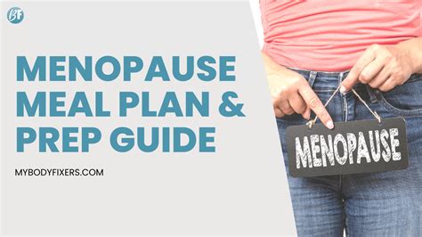 Menopause Meal Plan And Prep Guide