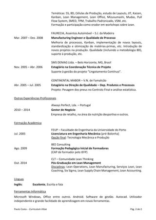 Paulo Costa CV 05 16 PT Publico PDF